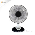 Ventilador de mesa eléctrico personalizado de 16 pulgadas kaidi ventilador de mesa de bajo ruido interior 220 v ventiladores de mesa de pedestal con base cuadrada blanca con temporizador